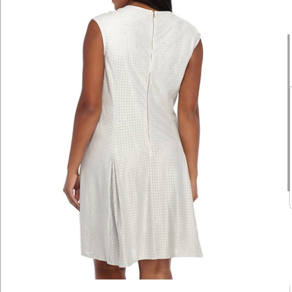 Blue Perforates Dress G - Picture 2 of 11